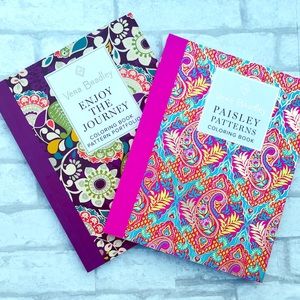 Set of 2 Vera Bradley coloring books